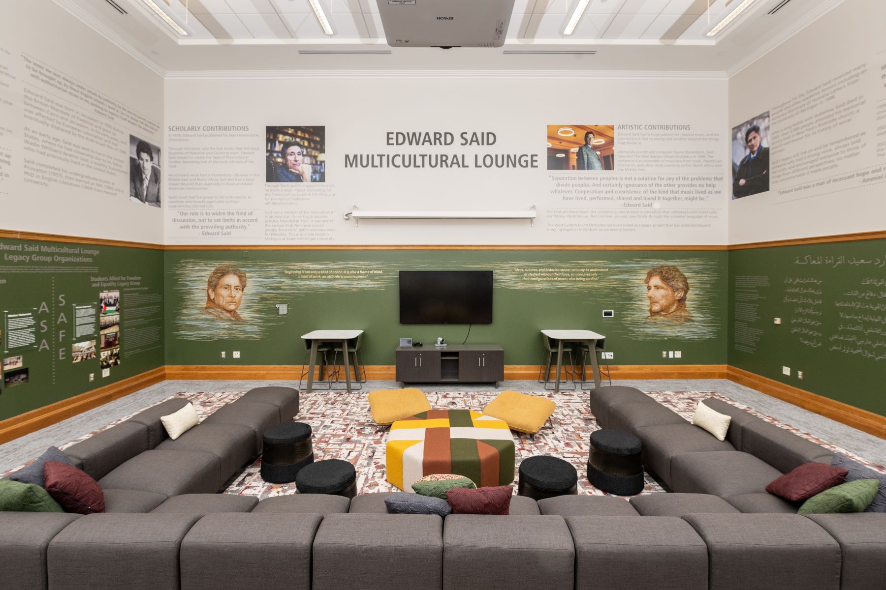 Interior photo of the lounge