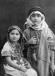 Edward Said and his sister as a child