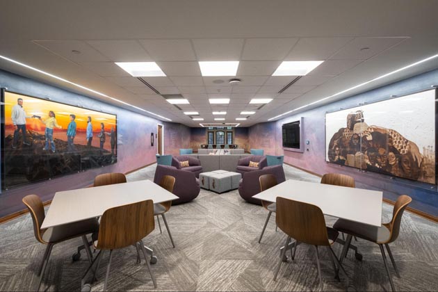 interior of the Asubuhi lounge