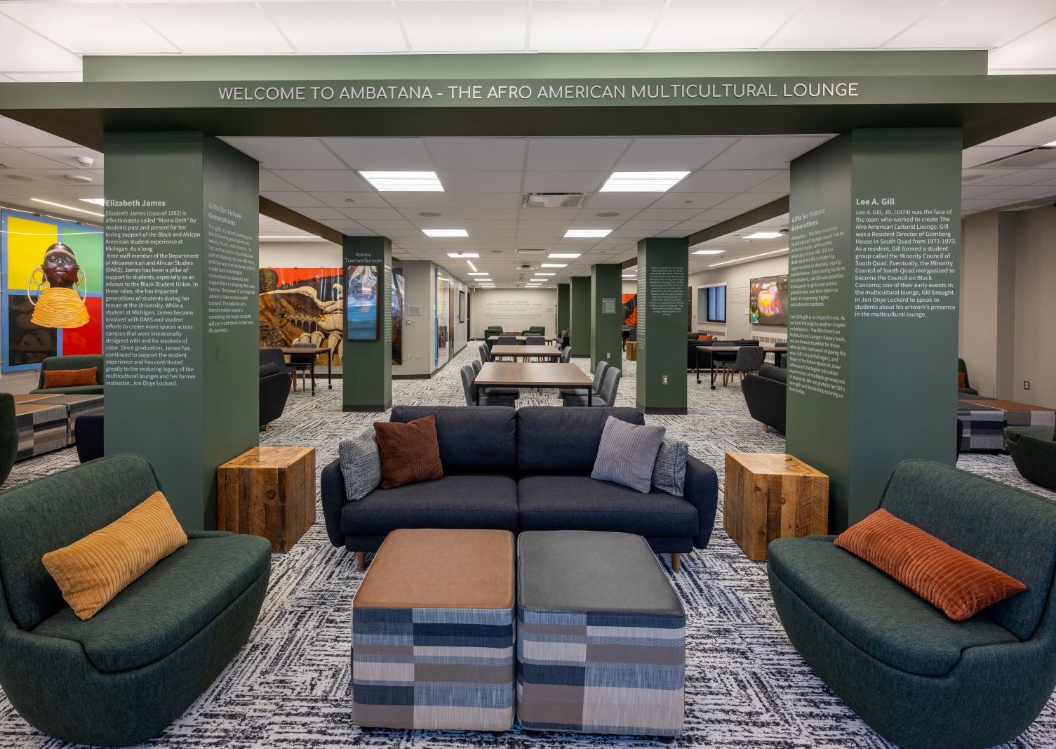 interior of Ambatana Minority Culture Lounge