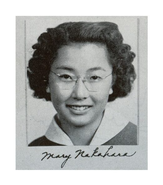 Yearbook photo from San Pedro High School