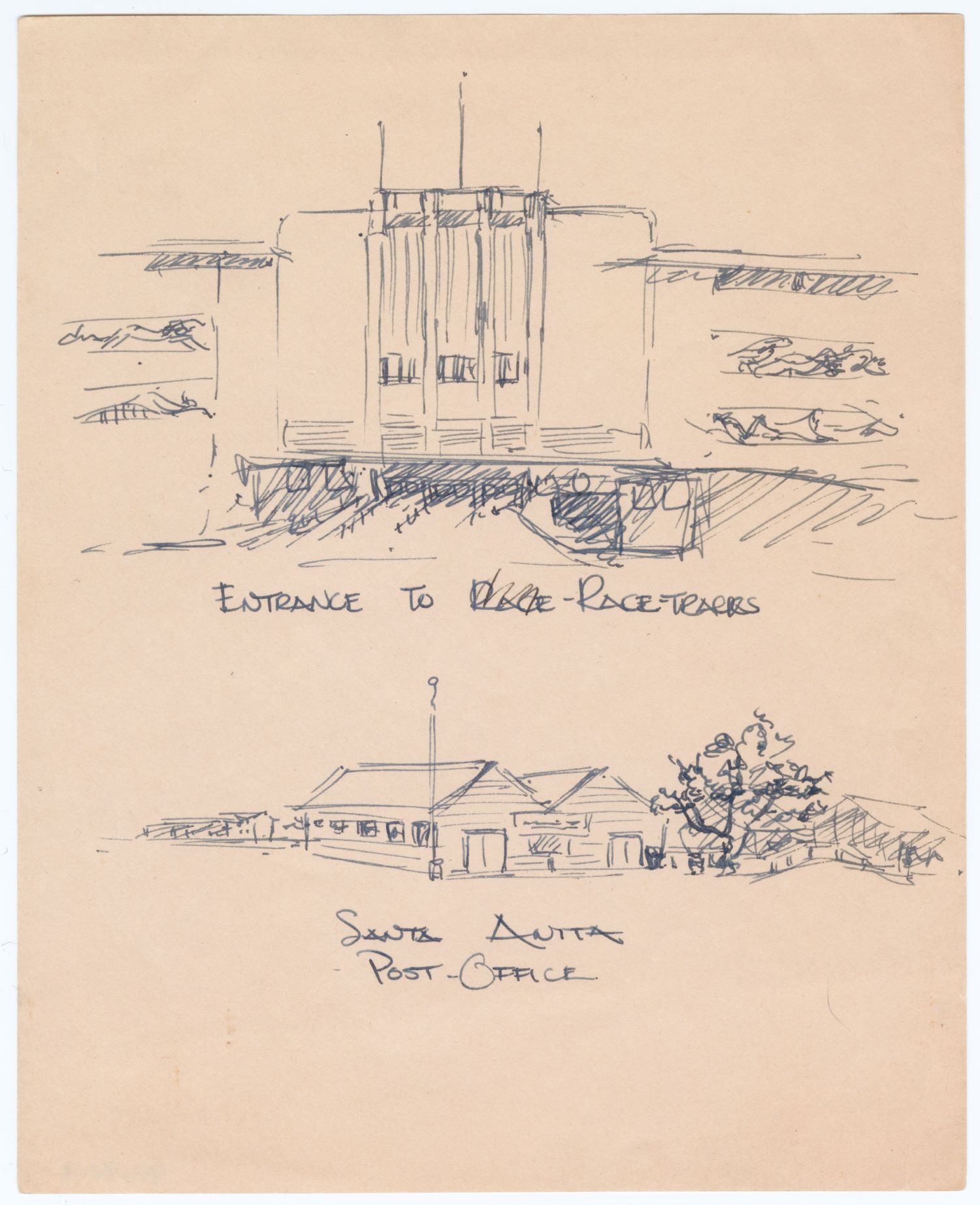 Additional sketches of the camps